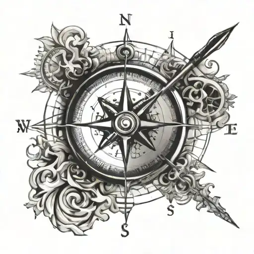 Compass Plan Map