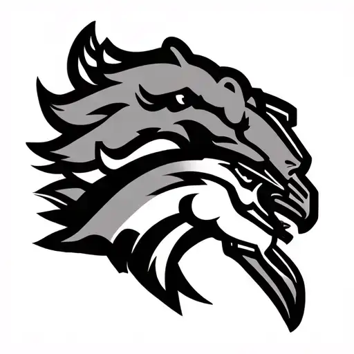 Denver Broncos With Zia Symbol