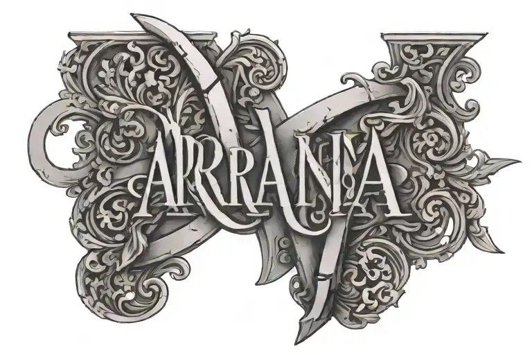 Roman Numeral Arianna 01 03 2025 Prominently Displayed