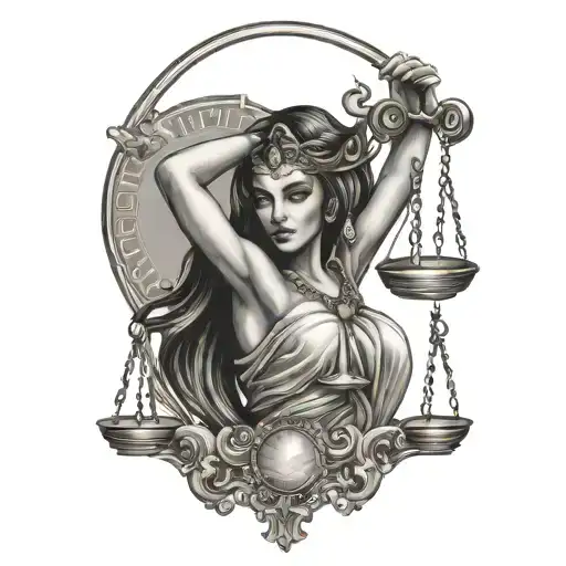 Woman Libra Zodiac Sign