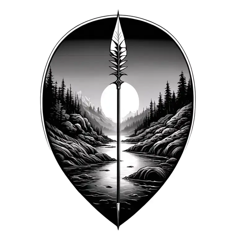 Dart And A River Flowing