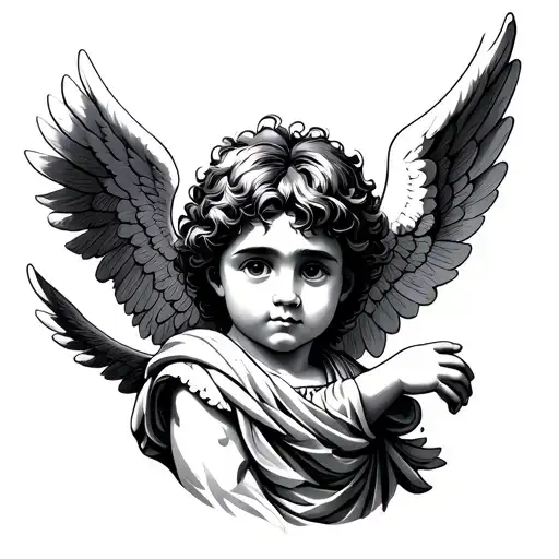 Boy Angel Traditional Style