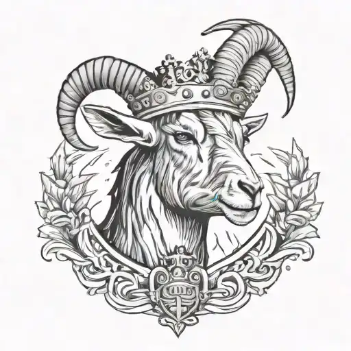 Goat Crown Of A King Cristiano Ronaldo