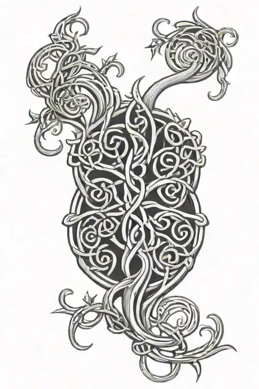 Celtic Roots Shaped Like