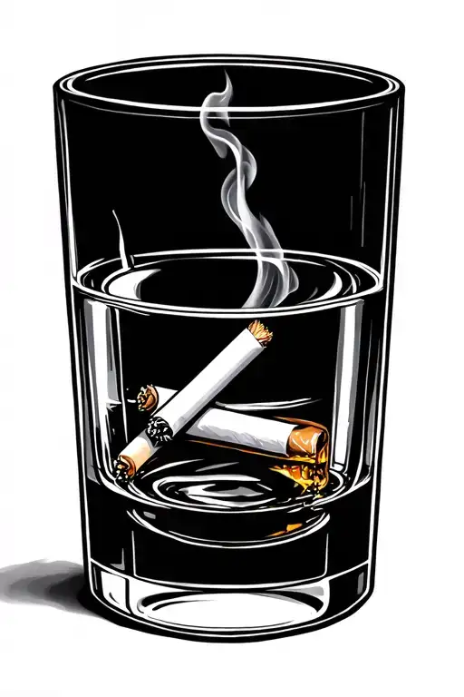Smoking Whisky And Drinking Cigarettes