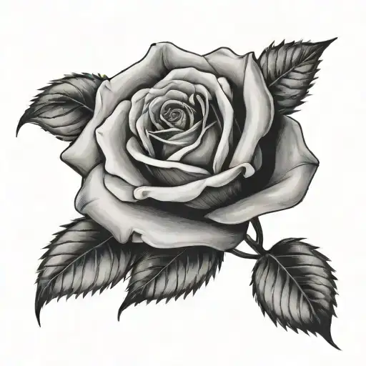 Rose With Utopia As Stem