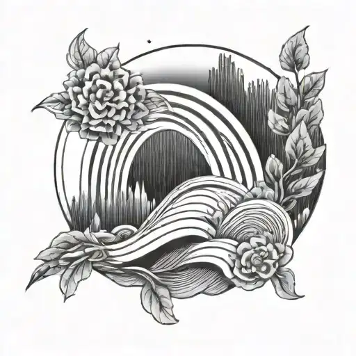 Simple Line Work Rainbow