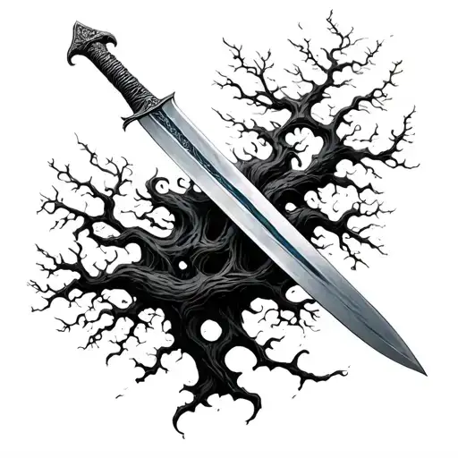 Sword At The End Melt Like Tree