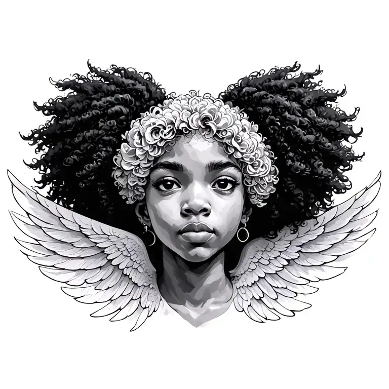 Angel With A Afro