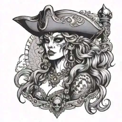 Marauder Pirate Queen With Scales