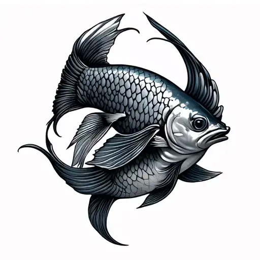Pisces Tattoo And Intelligence