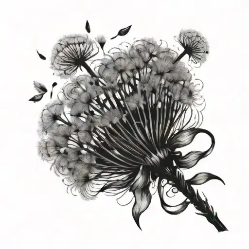 Flying Dandelion Seeds