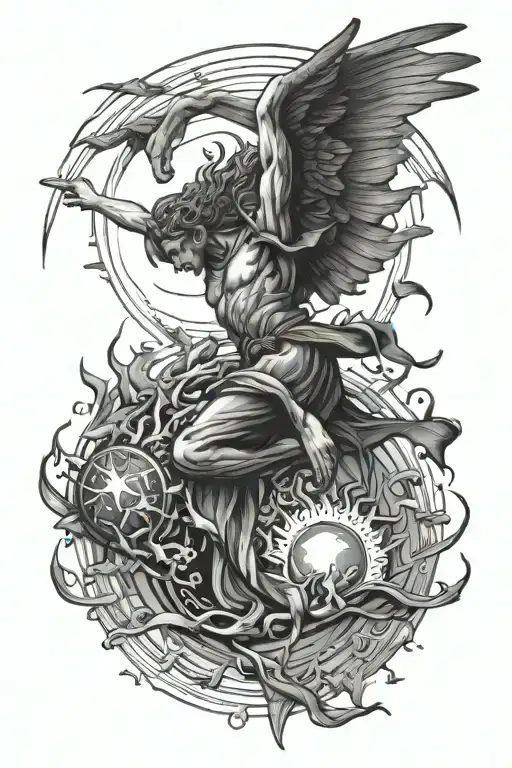 Ikarus Falling From The Sun