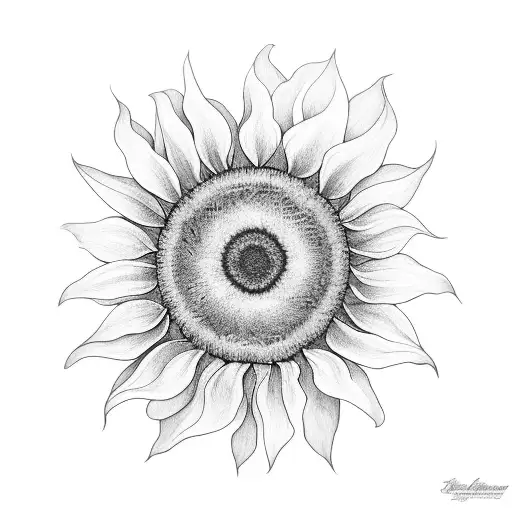 Morning Glory On Sunflower