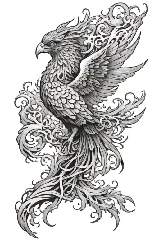 Phoenix Rising From Mycelium