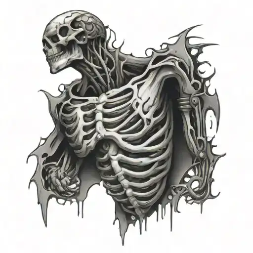 Bio Mechanical Rib Ripping Apart