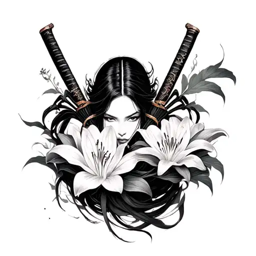 Katana Embrace By Spider Lily