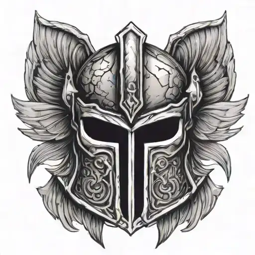 Coverup Spartan Helmet