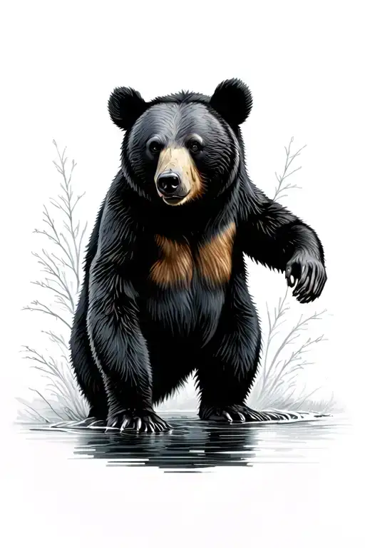 Migrating Black Bear