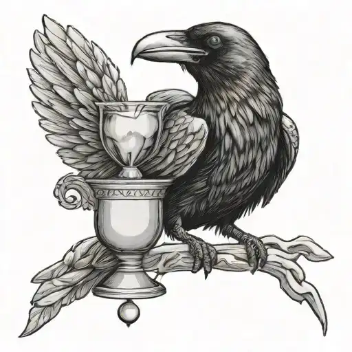 Crow And Goblet