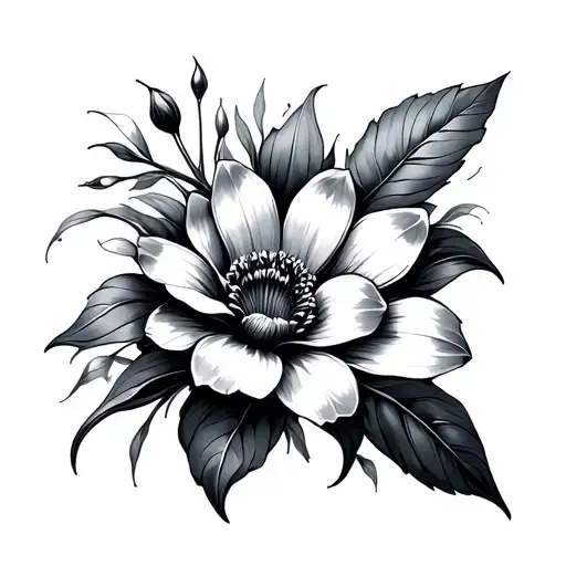 Dark Flower Dimond Shape