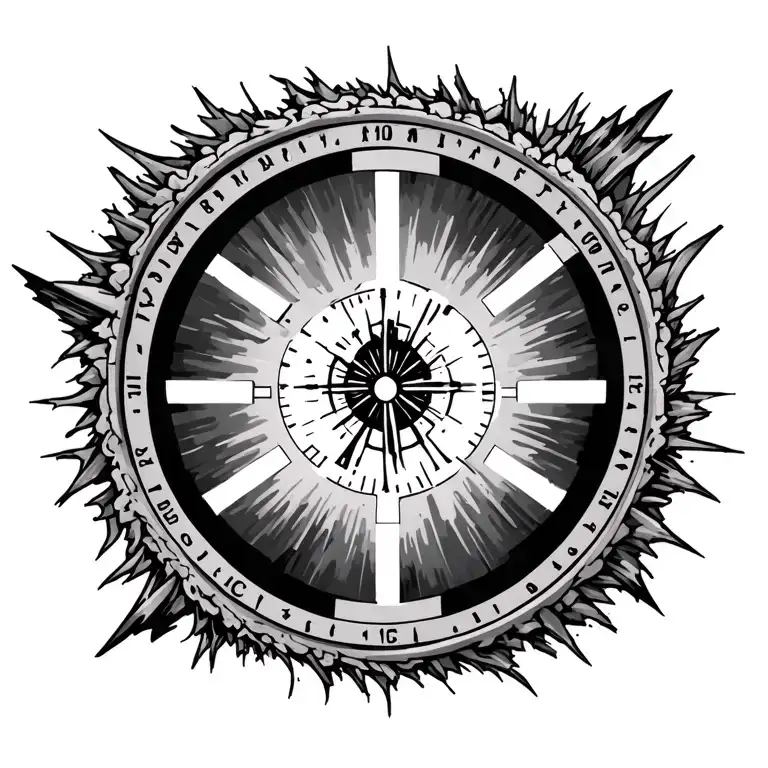 Dr Who Logo In The Time Vortex Shedding