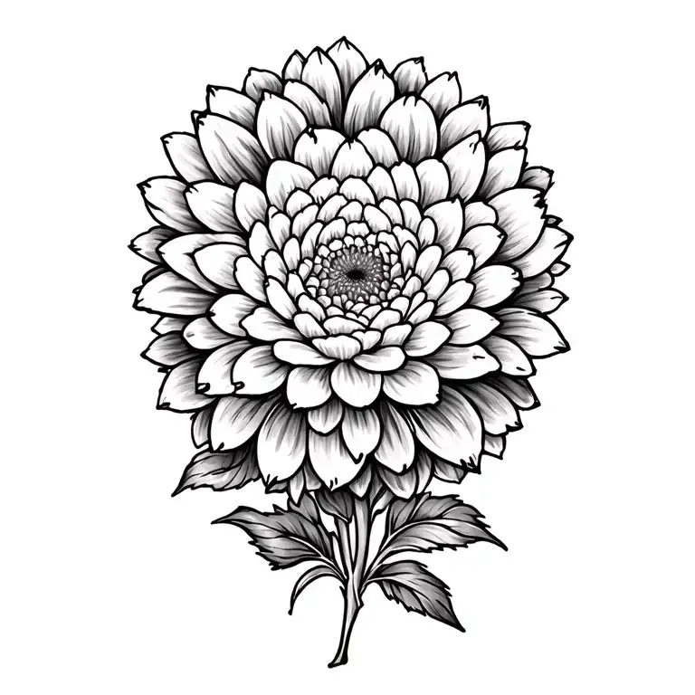 Chrysanthemum Mandala