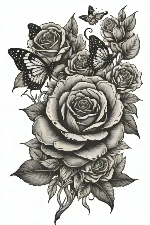 Butterfly Rose Garden