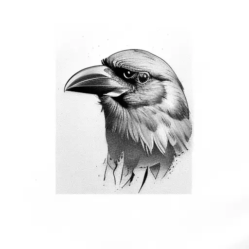 Crow With The Number 26