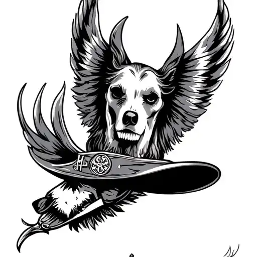 Western Themed Traditional Sleeve