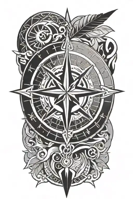 Simple Polynesian Compass