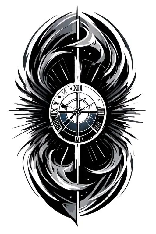 Dr Who Logo In The Time Vortex Shedding