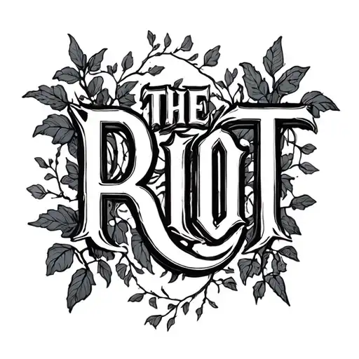 The Word Riot Around The Vines Without The