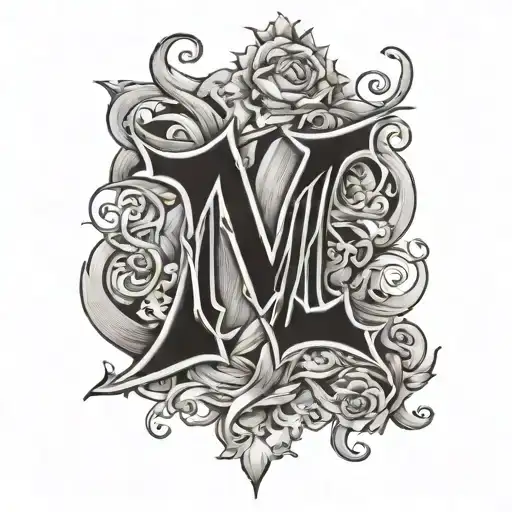 Brother Sister Bond With The Letter M