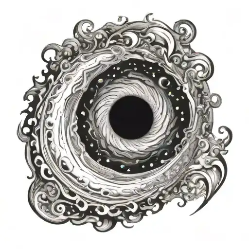 Black Hole Spiral Galaxy