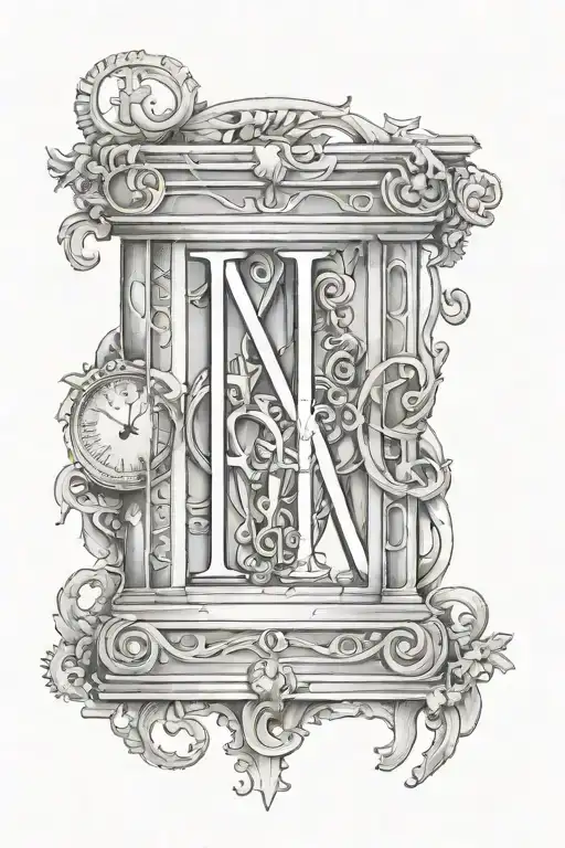 Roman Numerals Ii Ix Mmxx Underneath