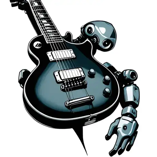 Guitar And Robot