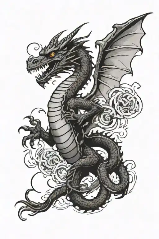 Dragon Flying Up With The Date 1964