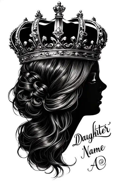 Daughter Name An A Crown
