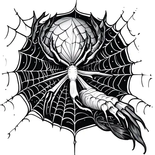 Filler Spider Webs A Full Arm