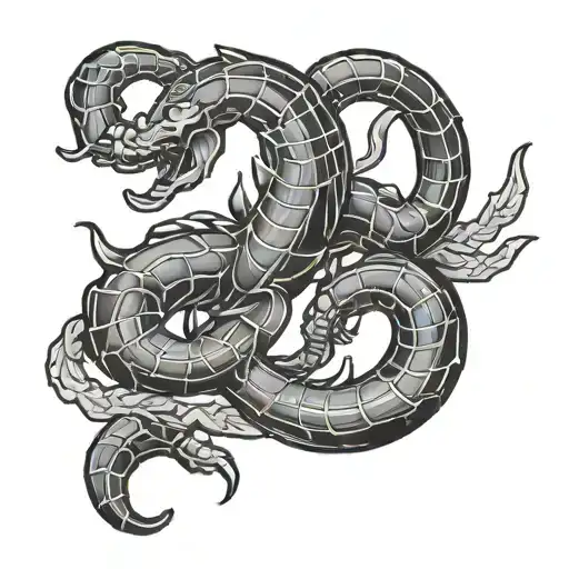 The Letter L As A Scorpion