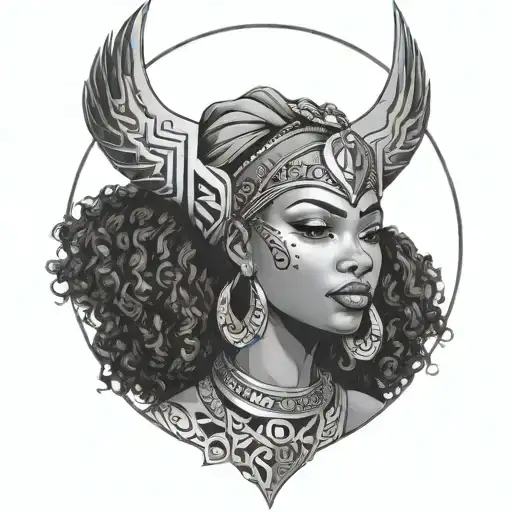 Godess African American Woman