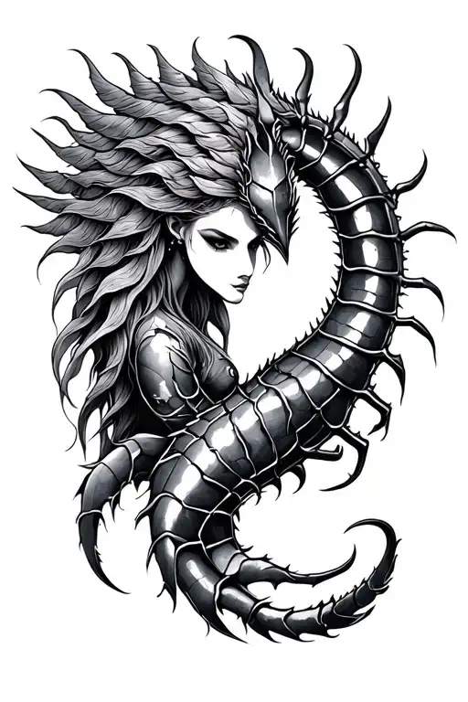 Virgo And Scorpio Intertwined