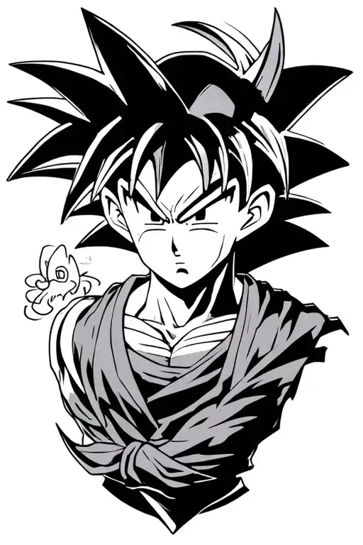 Goku And Vegita Fusion Design