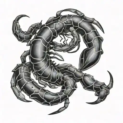 Scorpio Constellation And Scorpion