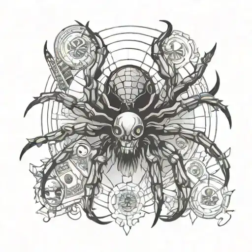 Spiders With Guns And Money