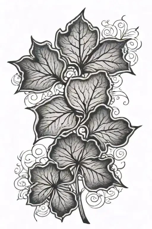 Maple Leaf Clover Leaf