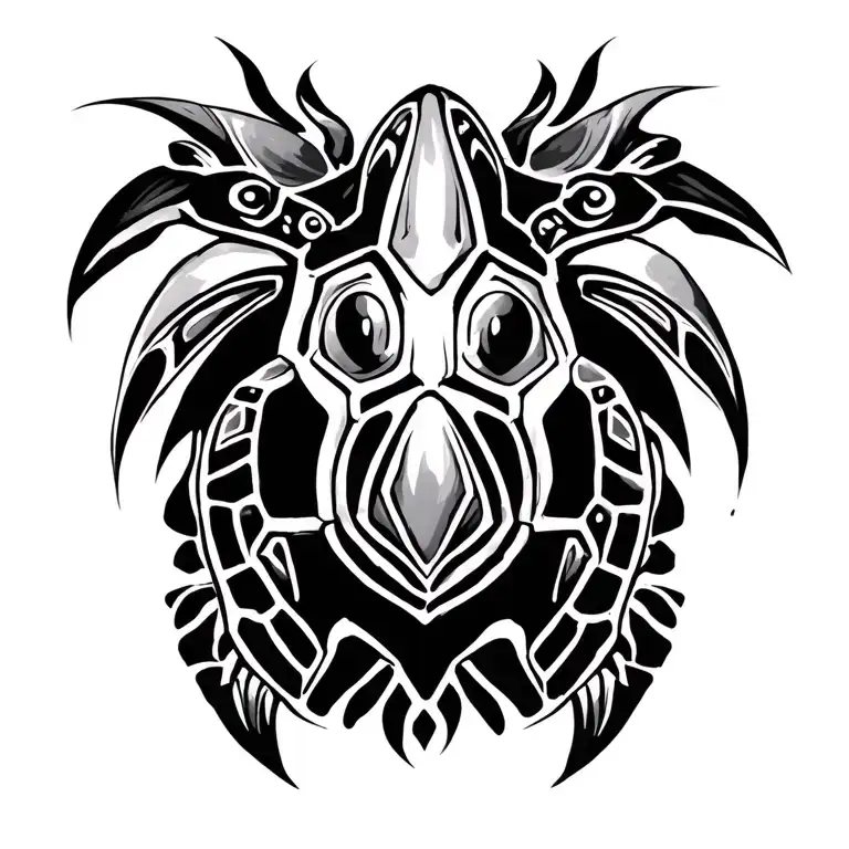 Turtle And Tribal Points