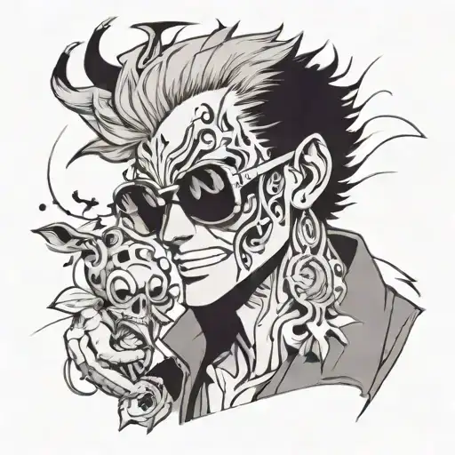 Donquixote Doflamingo Glasses Broken