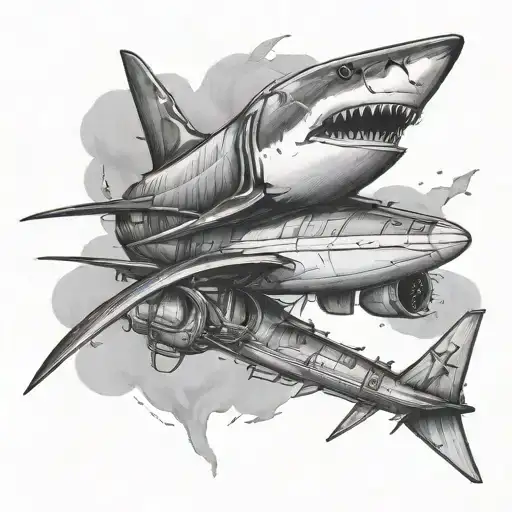 Shark And Plane Matching